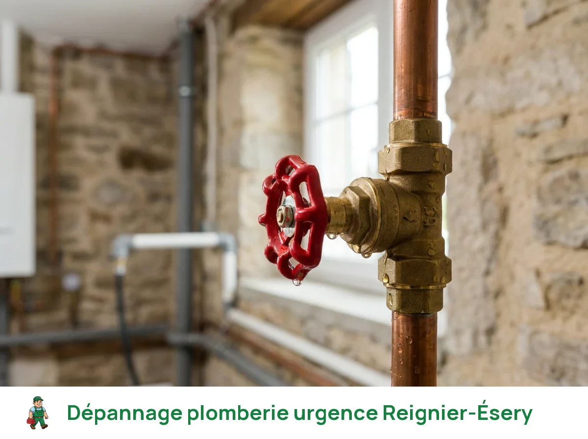 Dépannage plomberie urgence à Reignier-Ésery