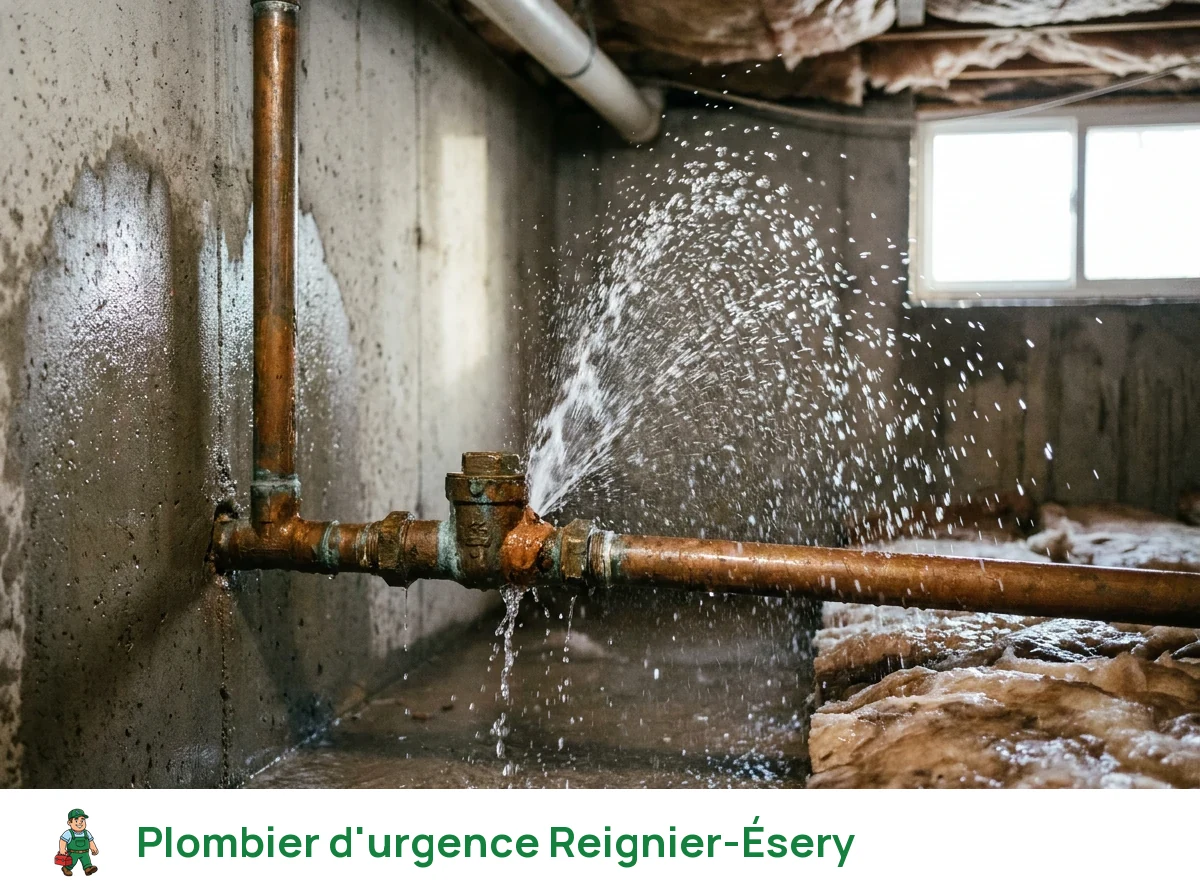 Plombier d'urgence à Reignier-Ésery