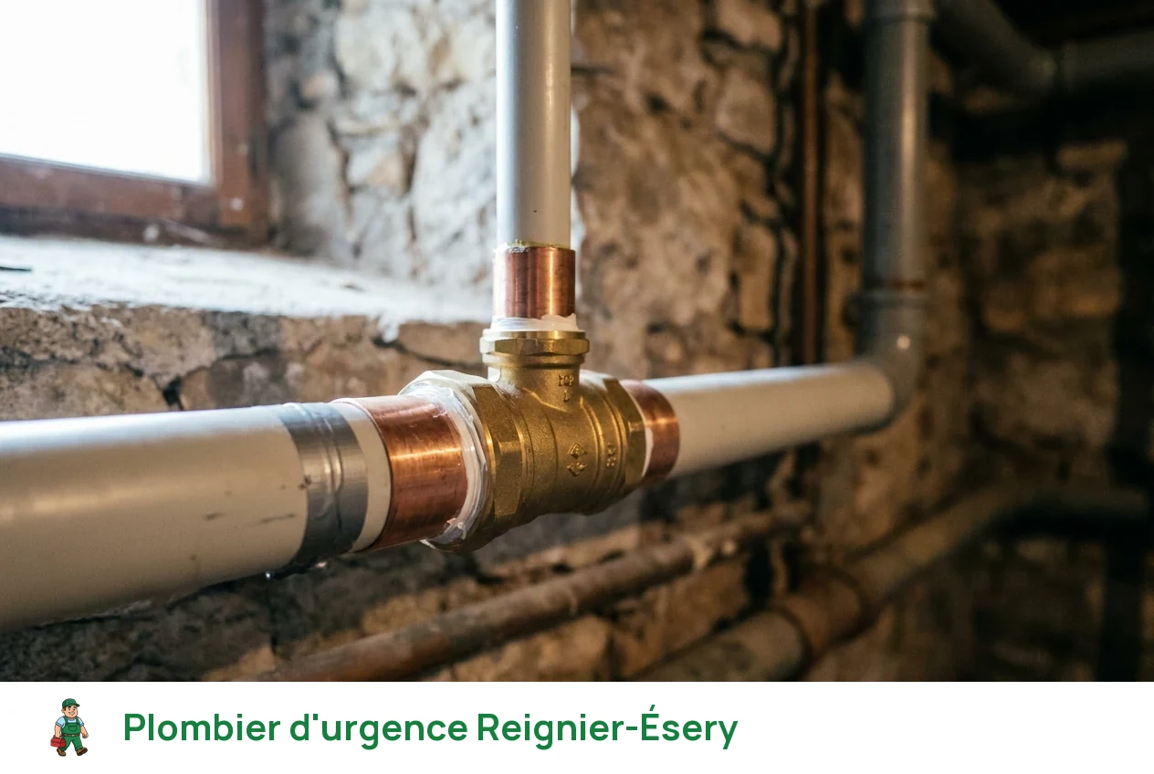 Plombier d'urgence à Reignier-Ésery