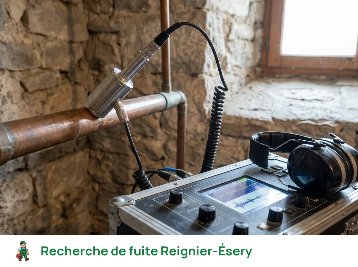 Recherche de fuite à Reignier-Ésery