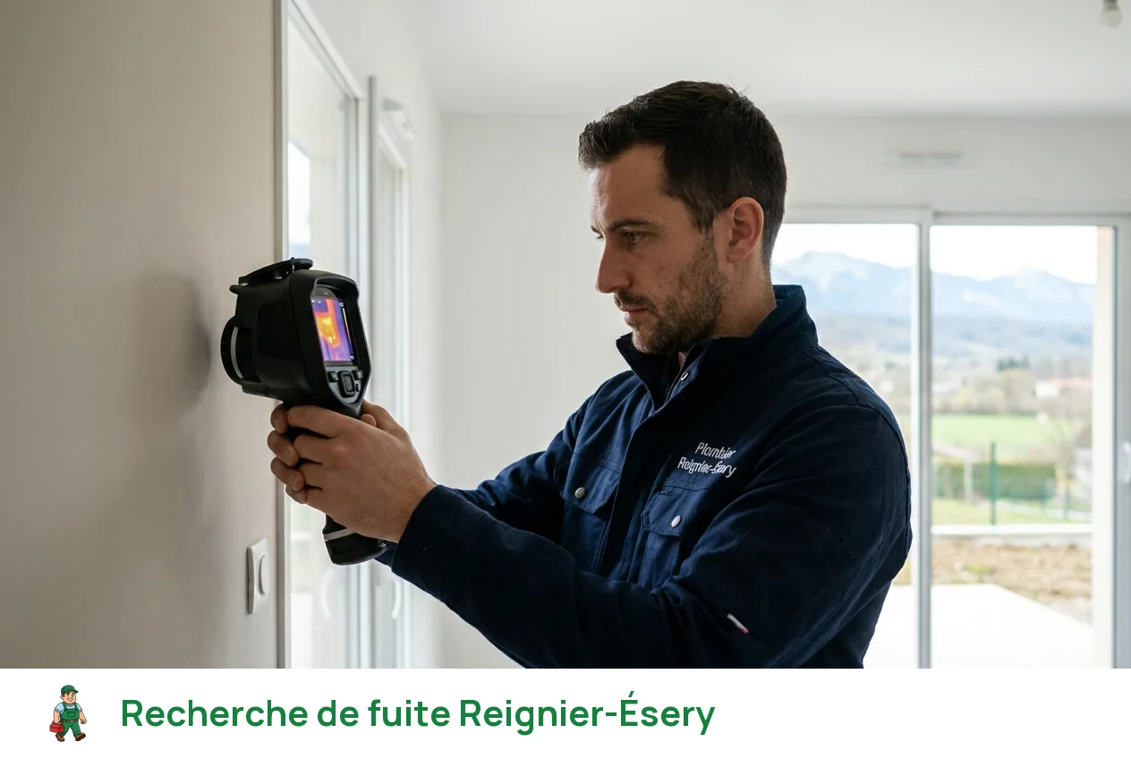 Recherche de fuite à Reignier-Ésery