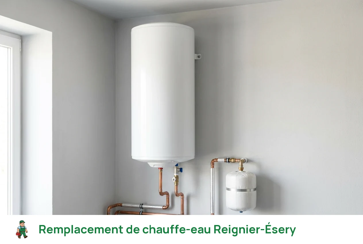 Remplacement de chauffe-eau à Reignier-Ésery