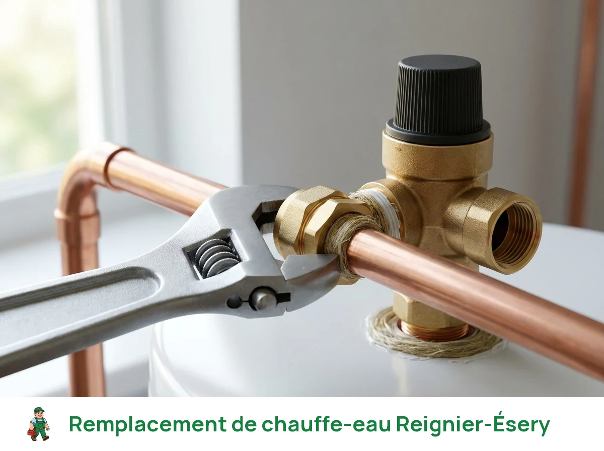 Remplacement de chauffe-eau à Reignier-Ésery