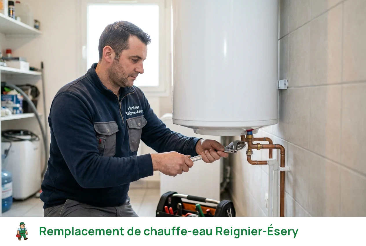 Remplacement de chauffe-eau à Reignier-Ésery