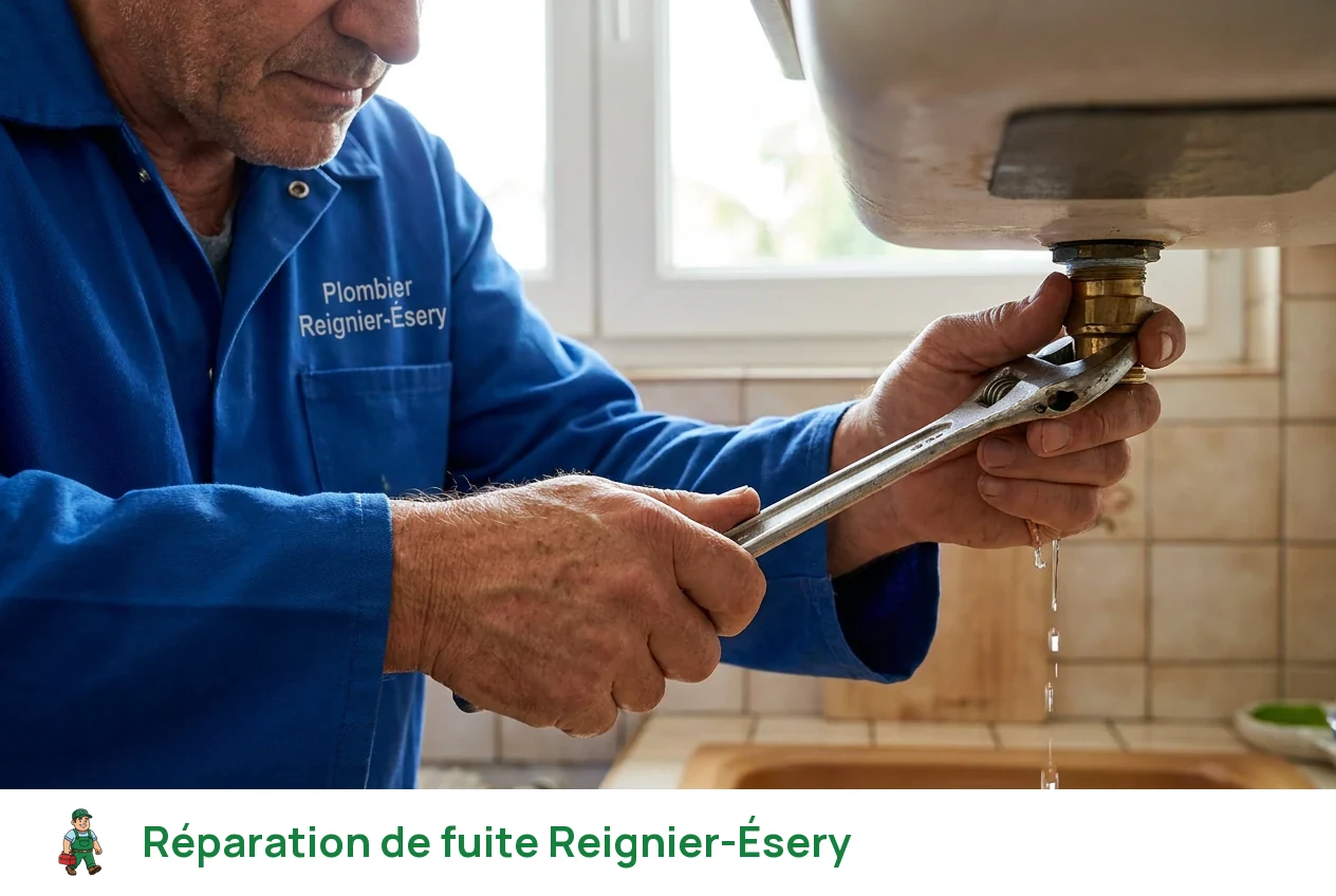Réparation de fuite à Reignier-Ésery